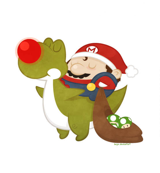 Mario Christmas par Beyx