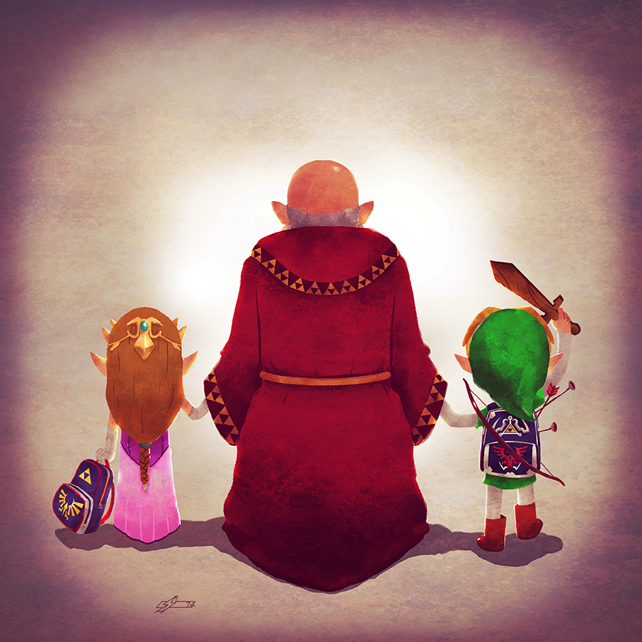Family from Hyrule