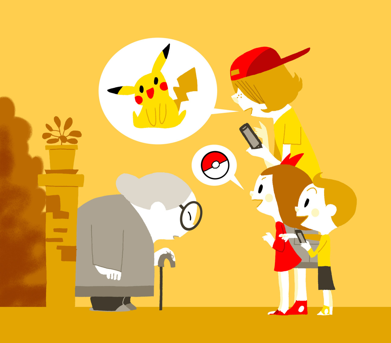 Pokémon Go par Little Moutarde