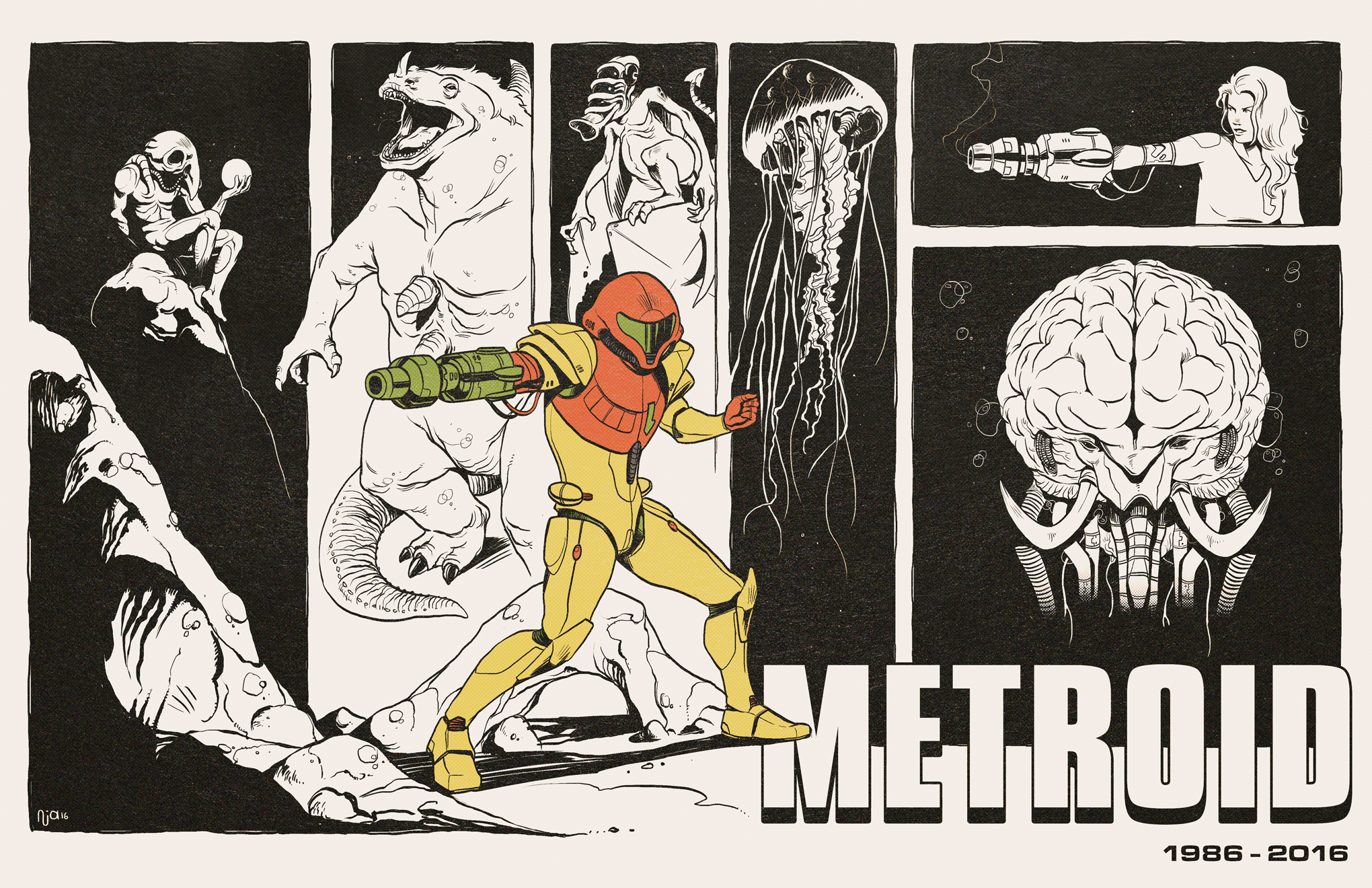Metroid par Deimos Remus